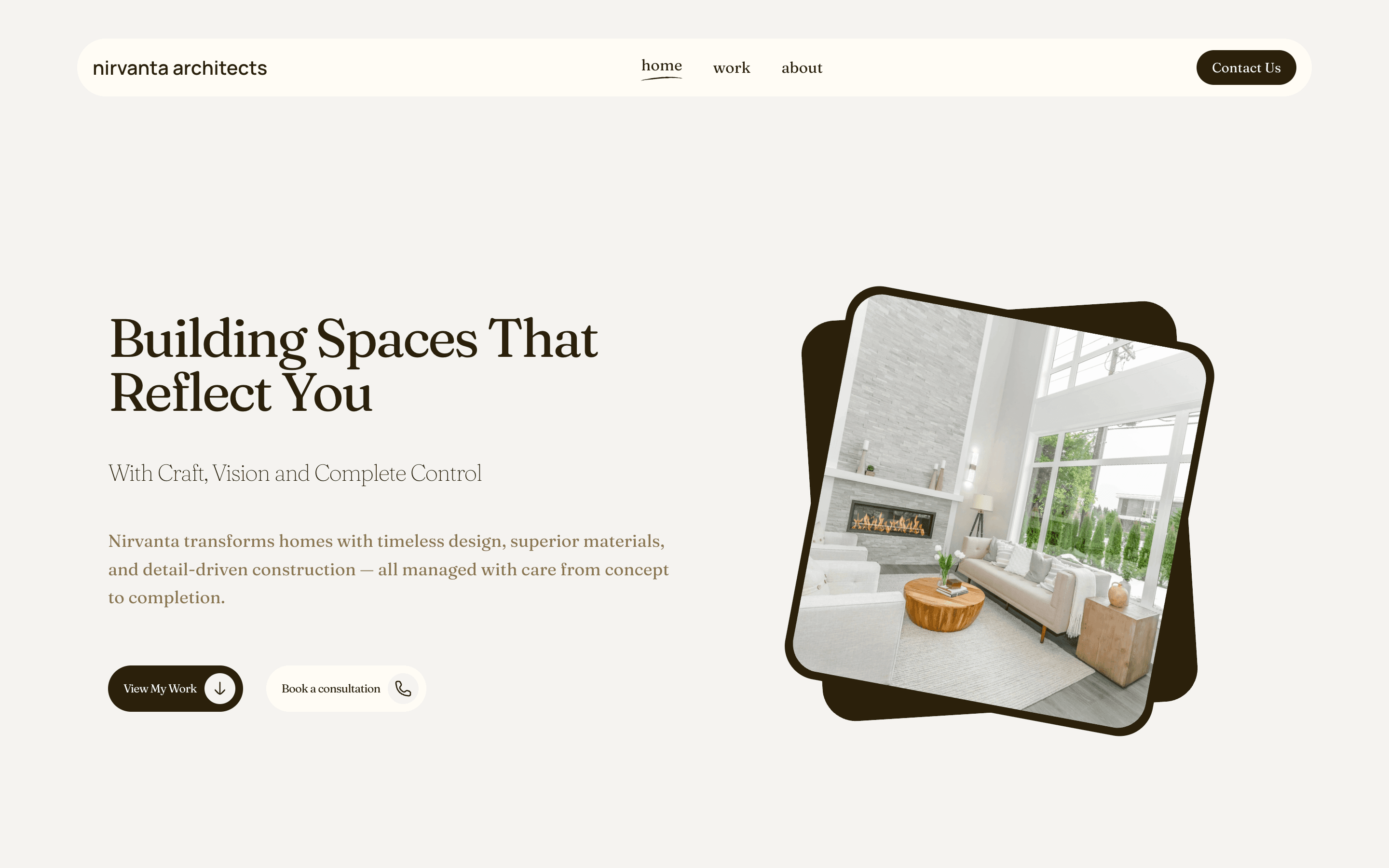 Nirvanta Architects mockup 1